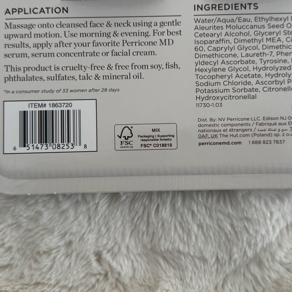 NWT Perricone MD Face Finishing & Firming Moisturizer 2oz. Jar - Picture 6 of 6